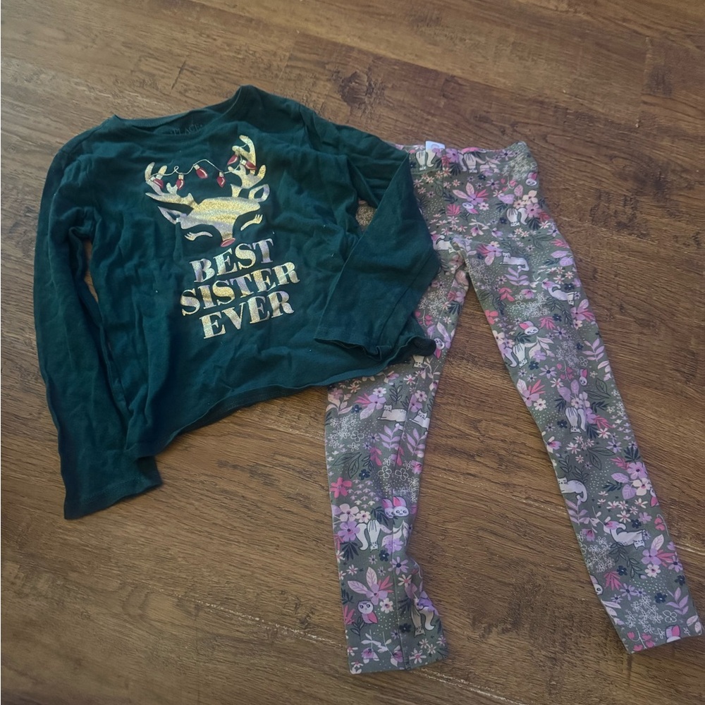 The children’s place/ carters 6 legging outfit
